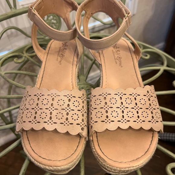Other - Girls sandals size 4 some heels. Good shape other than back of the heels